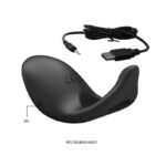 Cockring Gemma USB Silicone Black - Image 5