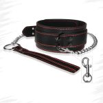 Collar and Leash Bondage Black - Image 2