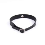 Collar with Bell Adjustable 43 cm Black - Image 2