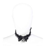Collar with Bow, Bell and Lace - Image 6