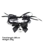 Collar with Bow, Bell and Lace - Image 9