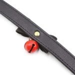 Collar with Bow and Rattle 44 cm Black/Red - Image 5
