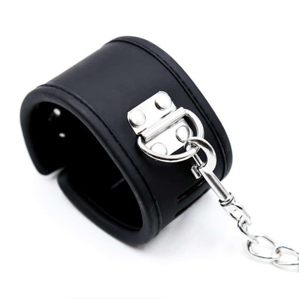 Collar with Handcuffs Set Vegan Leather - Image 8