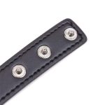 Collar with Heart Shaped Hoop Adjustable 41,5 cm Black - Image 7
