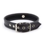 Collar with Hoop Black - Image 3