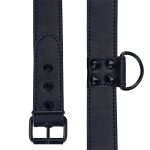 Collar with Leash Black Matt - Image 3