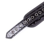 Collar with Leash Sapphire Vegan Leather - Image 4