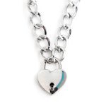 Collar with Lock Metal Size M 44 cm - Image 3