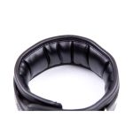 Collar with Metal Leash and Pedded Interior Black - Image 8