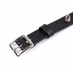 Collar with Spikes Adjustable 43 cm Black - Image 4