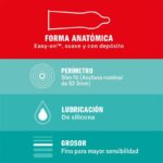 Condoms Sensitivo Slim Fit 10 Units - Image 2