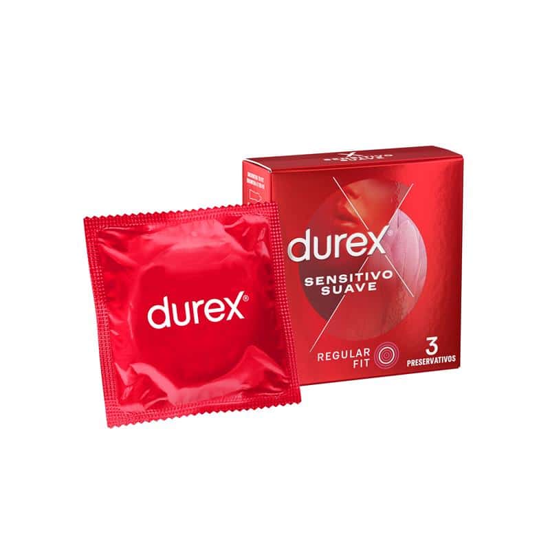 Condoms-Sensitivo-Suave-3ud Condoms Sensitivo - Sensitive 3ud - Image 1