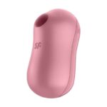Cotton Candy Clitoris Sucker and Vibrator Light Red - Image 2