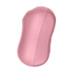 Cotton Candy Clitoris Sucker and Vibrator Light Red - Image 3