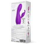 Couby Silicone Rabbit Purple Vibrator - Image 3