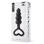 Cuore Anal Plug Silicone Black - Image 2