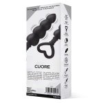 Cuore Anal Plug Silicone Black - Image 3