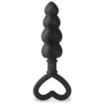 Cuore Anal Plug Silicone Black - Image 4