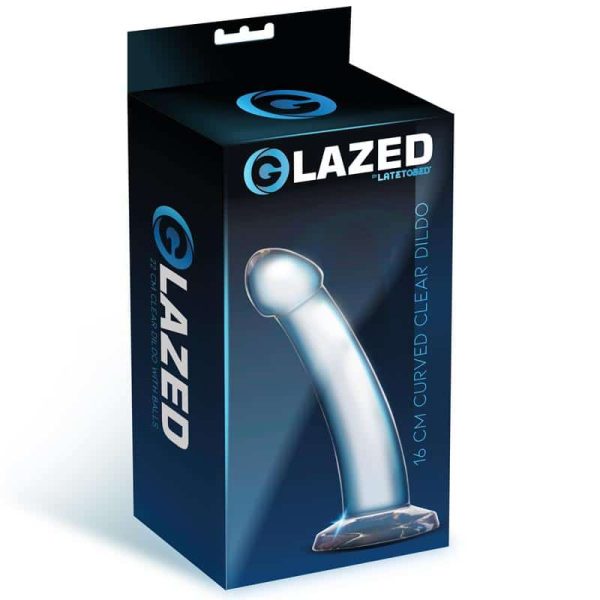 Curved Dildo Crystal Material 16 cm - Image 2