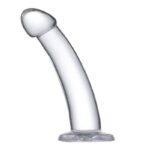 Curved Dildo Crystal Material 16 cm - Image 4