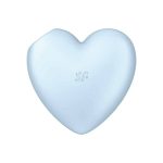 Cutie Heart Clitoris Sucker and Vibe Blue - Image 4