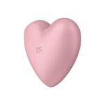 Cutie Heart Clitoris Sucker and Vibe Pink - Image 5