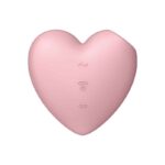 Cutie Heart Clitoris Sucker and Vibe Pink - Image 6
