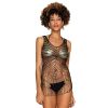 D607 Fishnet Dress by OBSESSIVE