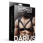 Darius Chest Bondage Harness for Men Vegan Leather - Image 3