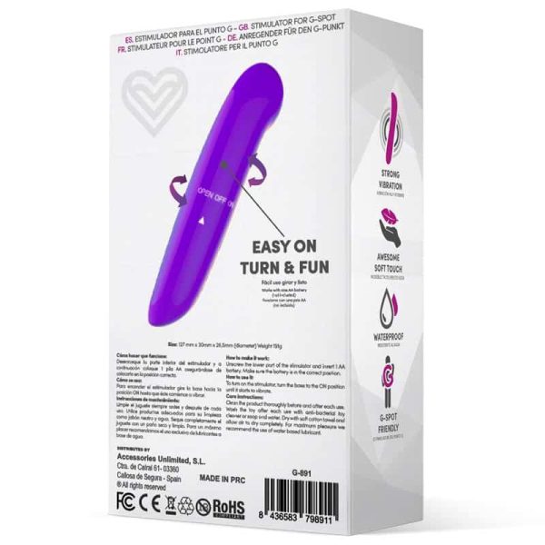 Denzel Stimulator Easy Quick Purple - Image 3