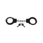 Designer Metal Handcuffs Black - Image 2