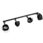 Detachable Rigid Spreader Bar and 4 Detachable Neoprene and Vegan Leather Cuffs - Image 3