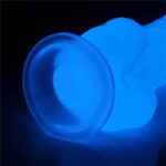 Dildo 8.5 Lumino Blue Light - Image 7