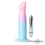 Dildo Dildo with Vibration and Suction Cup Gradient Colour 17 cm - Image 2