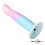 Dildo Dildo with Vibration and Suction Cup Gradient Colour 17 cm - Image 3