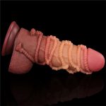 Dildo Dual Layer King Size Nature 9.5 - Image 18