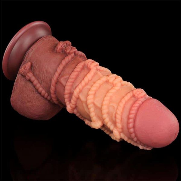 Dildo Dual Layer King Size Nature 9.5 - Image 19