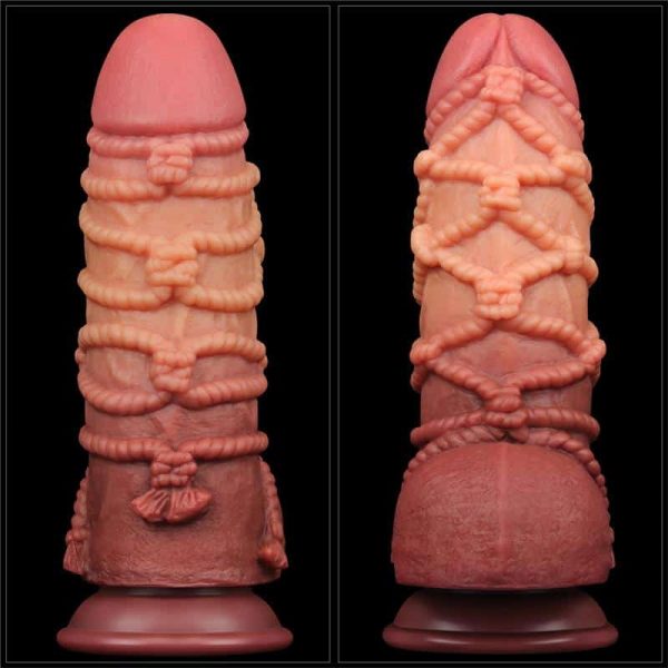 Dildo Dual Layer King Size Nature 9.5 - Image 21