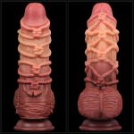 Dildo Dual Layer King Size Nature 9.5 - Image 9