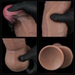 Dildo Dual Layered Silicone XXL 9.5 - Image 5