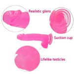 Dildo Jelly Studs 8 Pink - Image 6