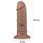 Dildo King 10.5 Brown - Image 9