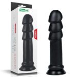 Dildo King Sized Anal Ripples 11.25 Black - Image 9