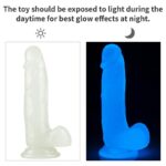 Dildo Lumino 7.5 Blue Light - Image 14