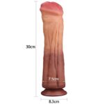 Dildo Nature 12 Dual Layer - Image 2
