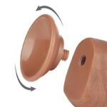 Dildo Sliding Skin 8 Brown - Image 28