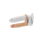 Dildo The Ultra Soft Double with Vibration 5.8 Flesh - Image 3