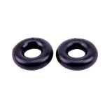 Donut Rings Over Sized Black - Image 3