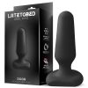 Doon Silicone Butt Plug Black by LATETOBED