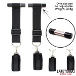 Door Swing Nylon Bind Neoprene Wrist Cuffs - Image 7